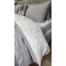 Комплект постільної білизни Plaid, Варена бавовна, ТМ Комфорт-текстиль