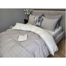 Комплект постільної білизни Plaid, Варена бавовна, ТМ Комфорт-текстиль