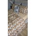 Комплект постільної білизни Плетені Сердечки Cotton 5D бежевий