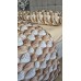 Комплект постільної білизни Плетені Сердечки Cotton 5D бежевий