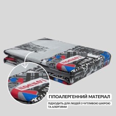 Підковдра 200 x 220 см бавовна натуральна TM IDEIA ранфорс в упаковці Лондон