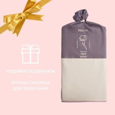 Підковдра 200 x 220 см сатин бавовна натуральна TM IDEIA в упаковці беж v-71 Підковдра 200 x 220 см сатин бавовна натуральна TM IDEIA в упаковці беж v-71