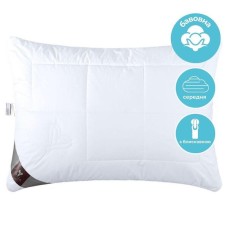 Подушка Air Dream Premium, 50 x 70 см, холлофайбер, два чохли на блискавці, біла, ТМ IDEIA