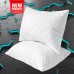Подушка Antistatic Sleep 50 x 70 см, антистатична тканина, штучний пух, з блискавкою, ТМ IDEIA