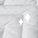Подушка Antistatic Sleep 50 x 70 см, антистатична тканина, штучний пух, з блискавкою, ТМ IDEIA
