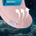 Подушка Balance ергономічна 46 x 24 x 10 см. для шиї, голови та спини, пудра з вишивкою, ТМ IDEIA