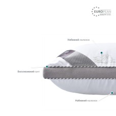 Подушка для сну Classica Soft 3D трикамерна з аналогом лебединого пуха ТМ IDEIA 50 x 70 см лебеді Подушка для сну Classica Soft 3D трикамерна з аналогом лебединого пуха ТМ IDEIA 50 x 70 см лебеді