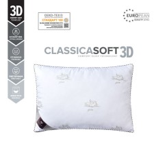 Подушка для сну Classica Soft 3D трикамерна з аналогом лебединого пуха ТМ IDEIA 50 x 70 см лебеді Подушка для сну Classica Soft 3D трикамерна з аналогом лебединого пуха ТМ IDEIA 50 x 70 см лебеді