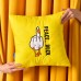 Подушка декоративна 40 x 40... DUCK IDEIA бойовий гусак з вишивкою Подушка декоративна 40 x 40... DUCK IDEIA бойовий гусак з вишивкою
