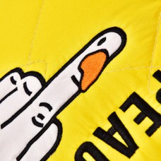 Подушка декоративна 40 x 40... DUCK IDEIA бойовий гусак з вишивкою Подушка декоративна 40 x 40... DUCK IDEIA бойовий гусак з вишивкою