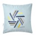 Подушка декоративна Rain з вишивкою ТМ IDEIA 50 x 50 см мята/Simplicity