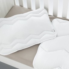 Подушка дитяча Comfort ТM PAPAELLA 40 x 60 см зигзаг/біле