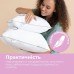 Подушка дитяча Sweet Moon ТM PAPAELLA 40 x 60 см аналог лебединого пуху біла