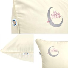 Подушка дитяча Sweet Moon ТM PAPAELLA 40 x 60 см аналог лебединого пуху молоко