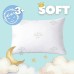 Подушка дитяча 40 x 60 см Soft PAPAELLA гіпоалергенна для дітей від 3 років, штучний пух