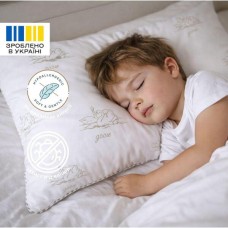 Подушка дитяча 40 x 60 см Soft PAPAELLA гіпоалергенна для дітей від 3 років, штучний пух