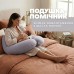 Подушка для вагітних та годування 30 x 190 см, сіра в горошок, ТM PAPAELLA