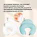 Подушка для годування диван, 60 x 70 x 16 см, для зручності мами, з блискавкою, ТМ Sei Design