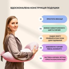 Подушка для годування диван 60 x 70 x 16 см бавовна антиалергенне волокно, для зручності мами, з блискавкою Подушка для годування диван 60 x 70 x 16 см бавовна антиалергенне волокно, для зручності мами, з блискавкою
