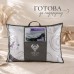 Подушка для сну 50 x 70 см пухова, 30% пух 70% перо, 100% бавовна, ТМ IDEIA