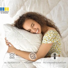 Подушка для сну Air Dream Classic ТМ IDEIA 50 x 70 см троянди