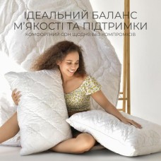 Подушка для сну Air Dream Classic ТМ IDEIA 50 x 70 см троянди
