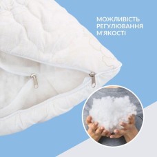 Подушка для сну Air Dream Classic ТМ IDEIA 50 x 70 см троянди