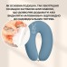 Подушка для сну та годування немовляти SeiDesign, 30 x 190 см, м’який трикотаж, наволочка з бавовни, колір м’ята