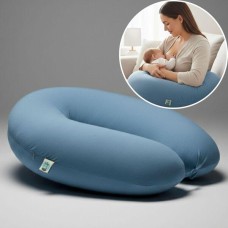 Подушка для сну та годування немовляти SeiDesign, 30 x 190 см, м’який трикотаж, наволочка з бавовни, колір м’ята