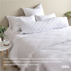 Подушка для сну та відпочинку S-Form ТМ IDEIA 40 x 130 см