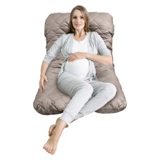 Подушка для сну та відпочинку СОНЯ 75 x 140 x 20 см беж