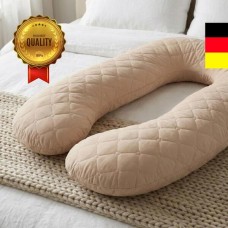 Подушка для сну та відпочинку СОНЯ 75 x 140 x 20 см беж