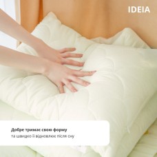 Подушка для сну ПОПКОРН ТМ IDEIA 50 x 70 см з кукурудзяним волокном