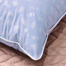 Подушка для сну пухова Natural 50% пух і 50% перо, бавовна ТМ IDEIA 50 x 70 см