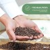 Подушка для йоги та медитації з гречаним лушпінням ТМ IDEIA, 46 x 25 x 10 см т/бузок