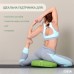 Подушка для йоги та медитації з гречаним лушпінням ТМ IDEIA, 46 x 25 x 10 см т/бузок