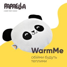 Подушка грілка Обіймашка з насінням льону ТM PAPAELLA 18 x 18 см панда
