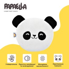 Подушка грілка Обіймашка з насінням льону ТM PAPAELLA 18 x 18 см панда