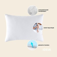 Подушка NORDIC CLASSIC 40 x 60 см IDEIA антиалергенне волокно біла