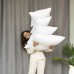 Подушка NORDIC CLASSIC 45 x 45 см IDEIA антиалергенне волокно біла