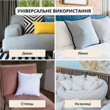 Подушка NORDIC CLASSIC 45 x 45 см IDEIA антиалергенне волокно біла