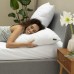 Подушка NORDIC COMFORT IDEIA 60 x 60 см чохол стьобаний антиалергенне волокно біла