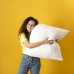 Подушка NORDIC COMFORT IDEIA 60 x 60 см чохол стьобаний антиалергенне волокно біла