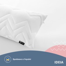 Подушка NORDIC COMFORT+ для відпочинку та сну ТМ IDEIA 40 x 140 см біла