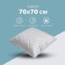 Подушка NORDIC COMFORT+ IDEIA 70 x 70 см чохол стьобаний з блискавкою антиалергенне волокно сіра Подушка NORDIC COMFORT+ IDEIA 70 x 70 см чохол стьобаний з блискавкою антиалергенне волокно сіра