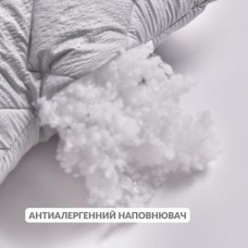 Подушка NORDIC COMFORT+ IDEIA 70 x 70 см чохол стьобаний з блискавкою антиалергенне волокно сіра Подушка NORDIC COMFORT+ IDEIA 70 x 70 см чохол стьобаний з блискавкою антиалергенне волокно сіра