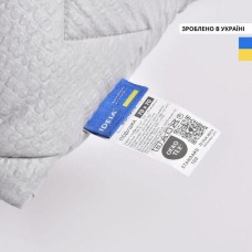 Подушка NORDIC COMFORT+ IDEIA 70 x 70 см чохол стьобаний з блискавкою антиалергенне волокно сіра Подушка NORDIC COMFORT+ IDEIA 70 x 70 см чохол стьобаний з блискавкою антиалергенне волокно сіра