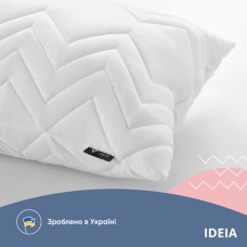 Подушка NORDIC COMFORT+ ТМ IDEIA 50 x 70 см із блискавкою біла