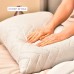 Подушка NORDIC COMFORT+ ТМ IDEIA 50 x 70 см на блискавці сірий перламутровий