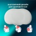 Подушка ортопедична CloudTherapy, 60 x 40 x 10 см, анатомічна з ефектом пам’яті, сіра, ТМ IDEIA Подушка ортопедична CloudTherapy, 60 x 40 x 10 см, анатомічна з ефектом пам’яті, сіра, ТМ IDEIA